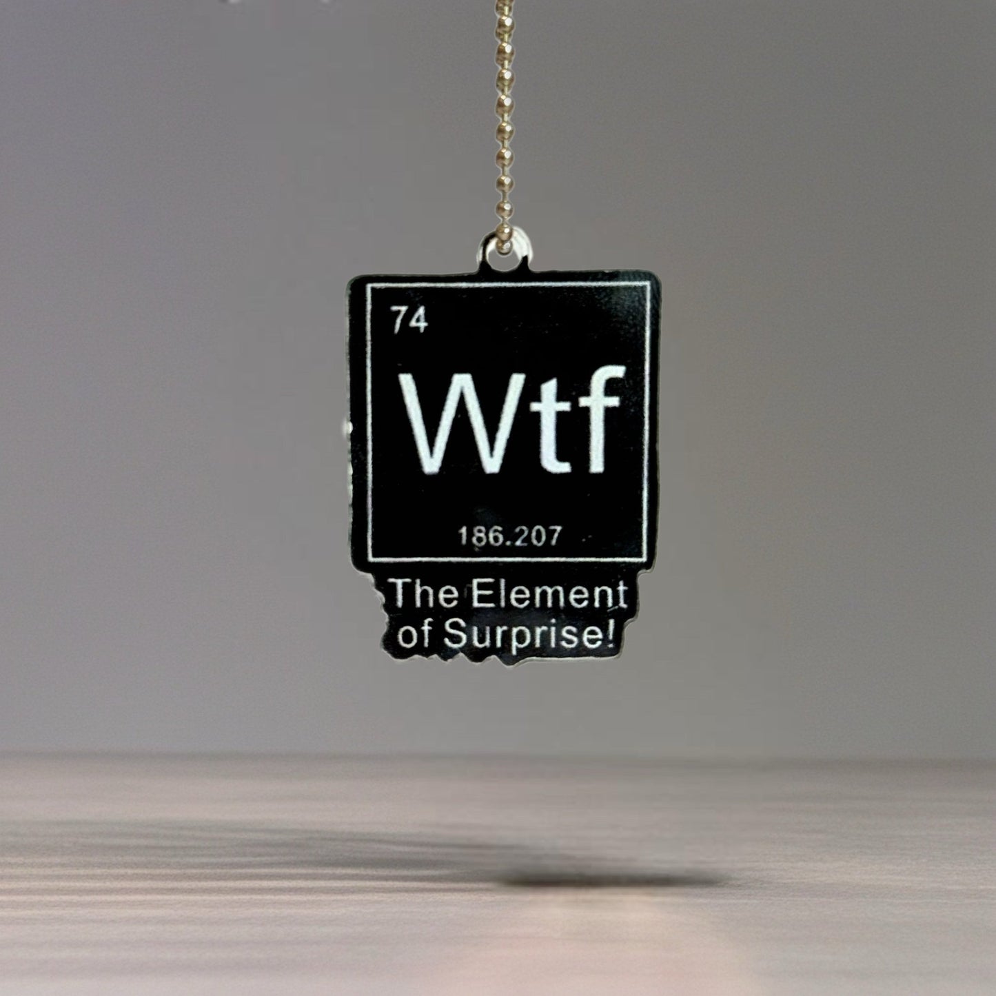 WTF Funny Charm - Tumbler Handle Charm - The Nifty Little Finds - Charm - The Nifty Little Finds