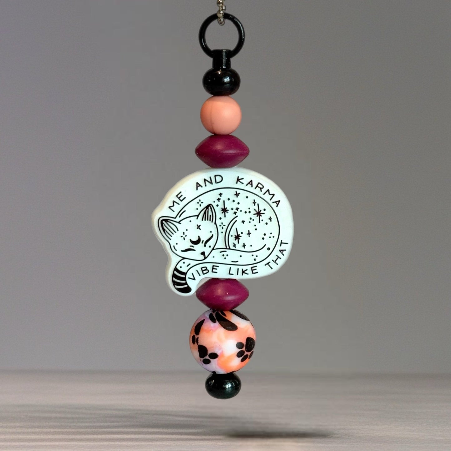 Me and Karma Bar Charm - Tumbler Handle Charm - The Nifty Little Finds - Charm - The Nifty Little Finds