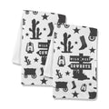 Baha Ranch Wild West Cowboys Set of 2 Dish Towels