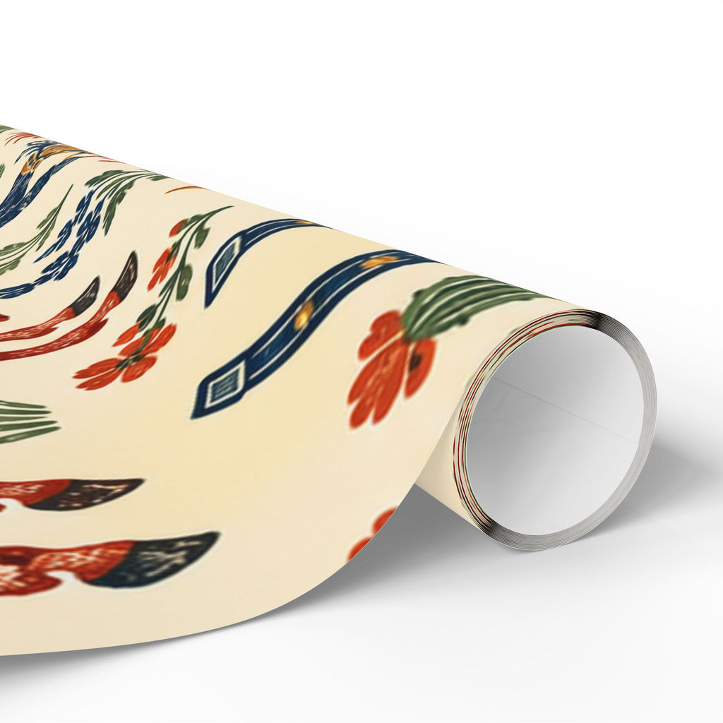 Desert Bronc Rodeo Wrapping Paper