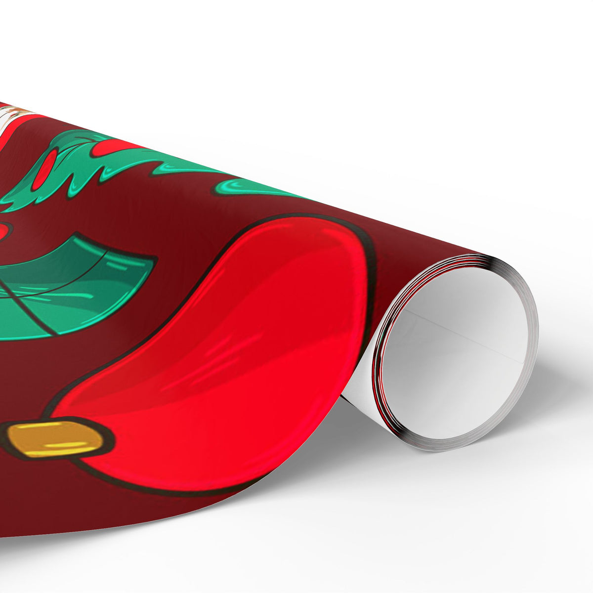 Candy Canes & Highland Cheer Christmas Wrapping Paper