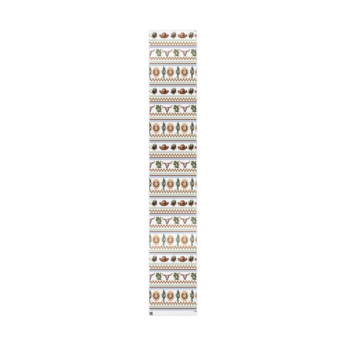 Western Holiday Wrapping Paper