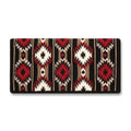 Two X Two 38x34 New Zealand Wool Saddle Blanket RED TAN CREAM