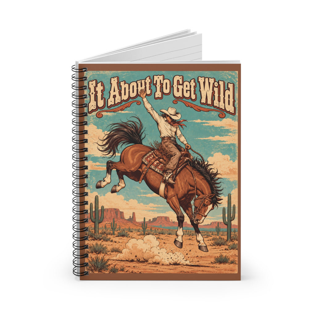 It's About To Get Wild Notebook