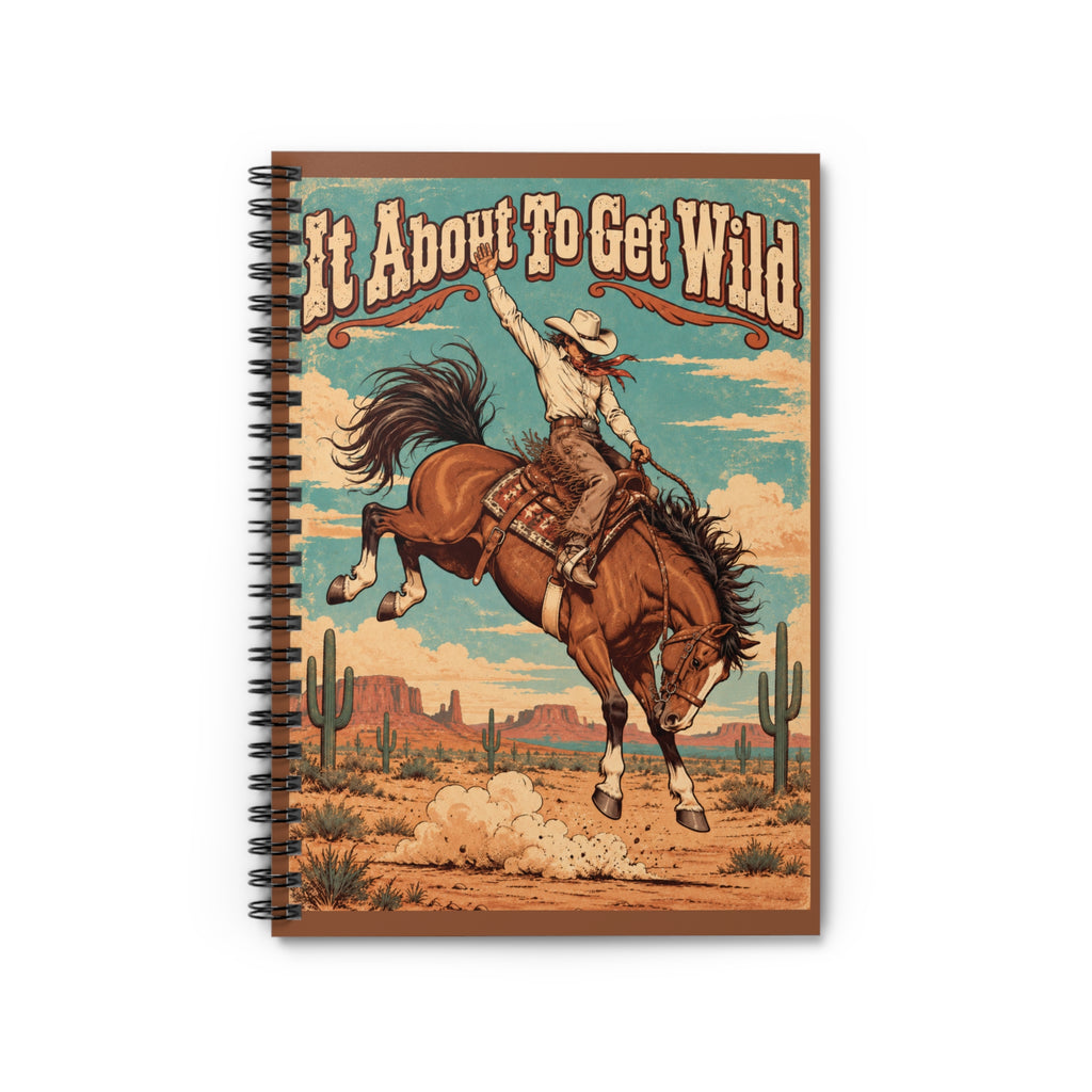 It's About To Get Wild Notebook