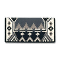 Enchanted Pines 38x34 New Zealand Wool Saddle Blanket GREY