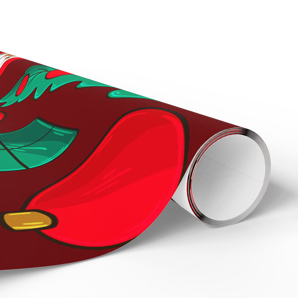 Candy Canes & Highland Cheer Christmas Wrapping Paper