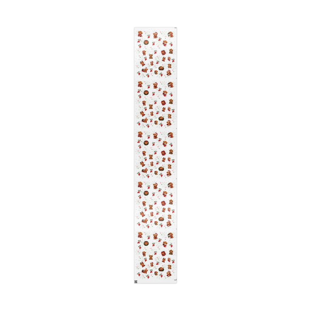 Highland Cow Christmas Wrapping Paper
