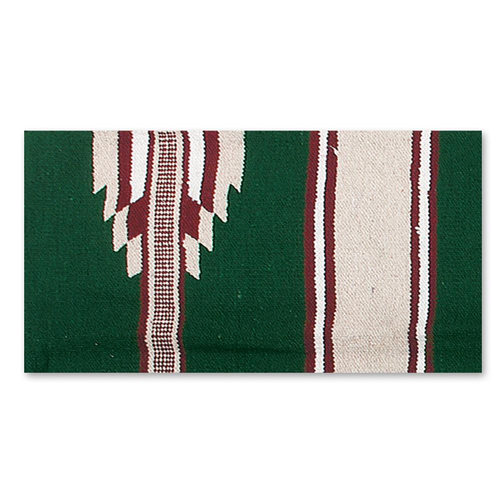 Ranger 2000 30x60 Acrylic Blend Saddle Blanket-Green