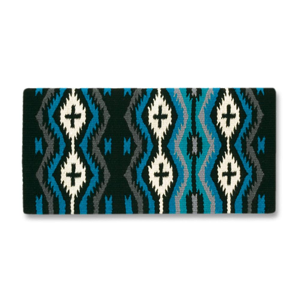 1453-1 Las Cruces 36X34 NEW ZEALAND WOOL SADDLE BLANKET