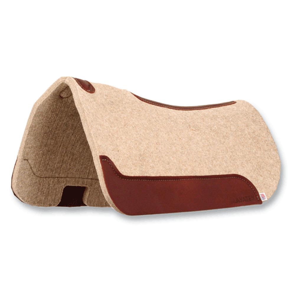 Wool Felt Barrel Racer Contour Saddle Pad 32inX30in