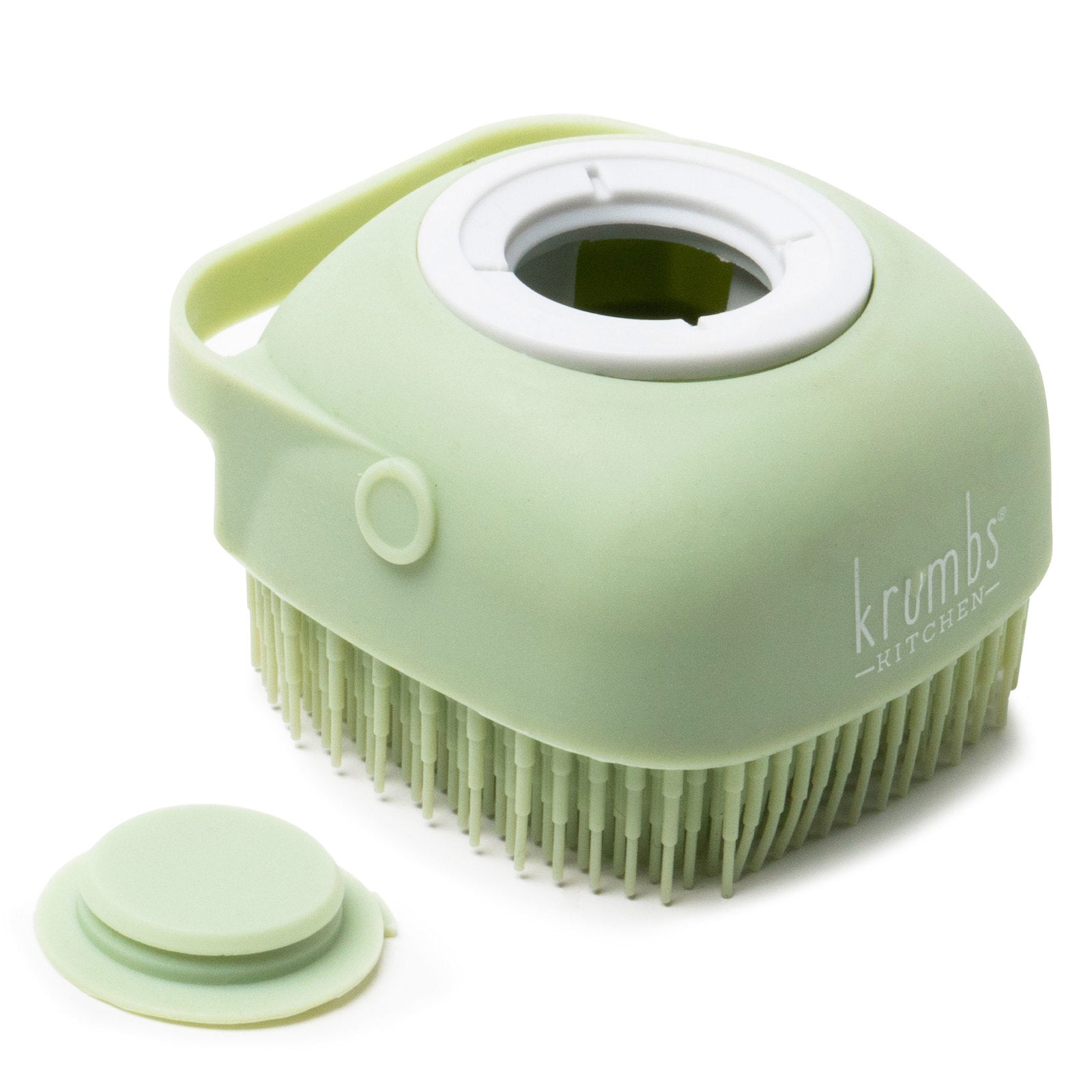 Krumbs Kitchen Silicone Dish Scrubber - Green