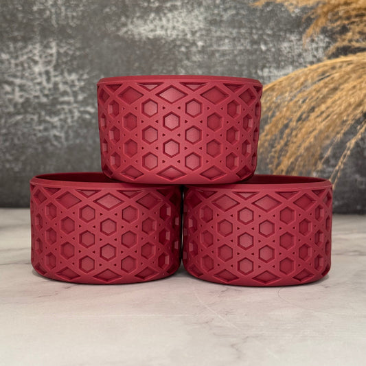 Maroon Waffle Boots™