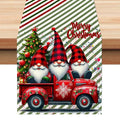 Christmas Gnomes Printed Table Runner