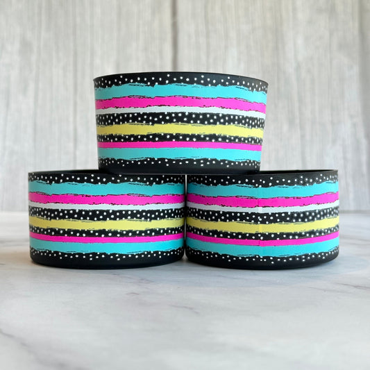 WILD STRIPES  Boot  Blue pink black