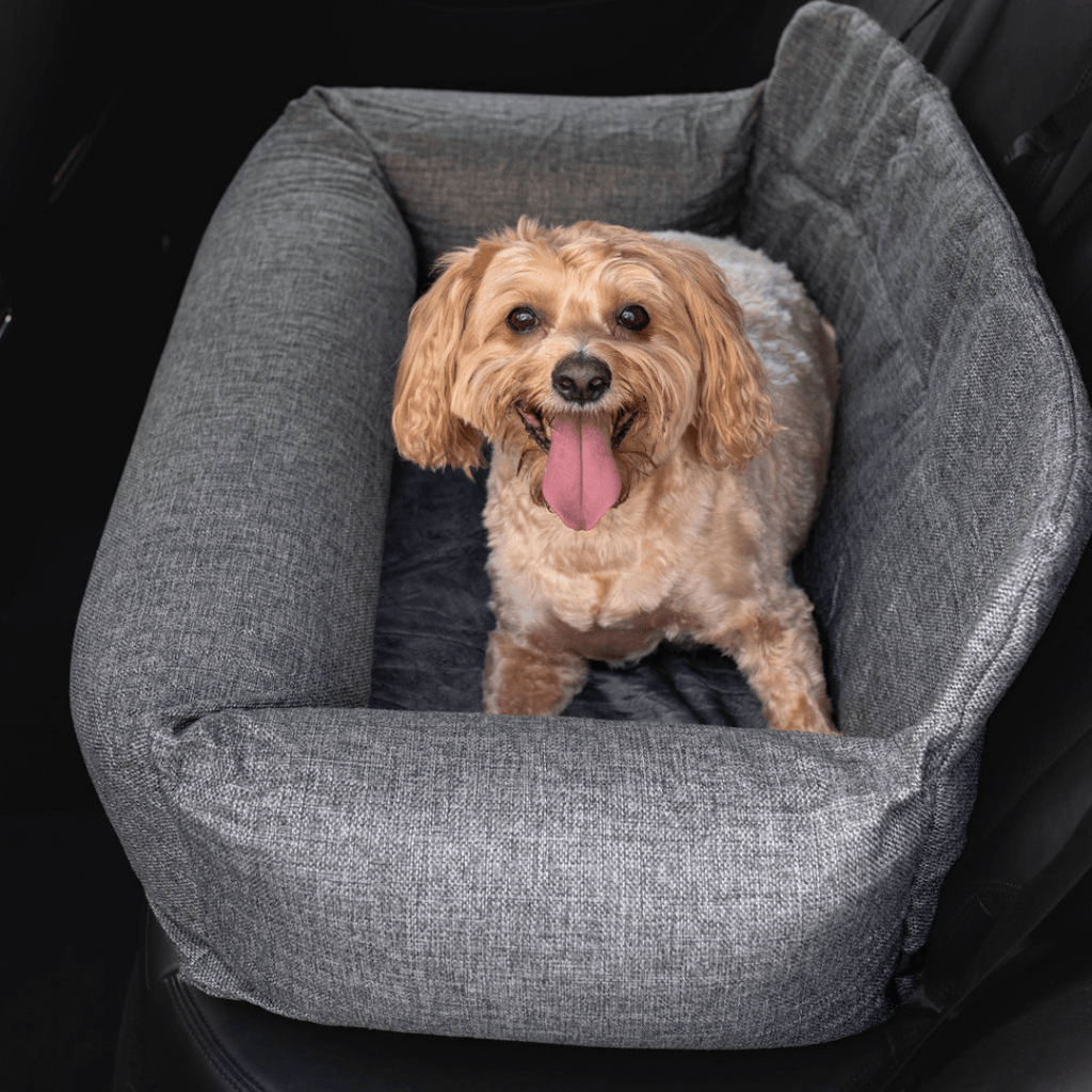 PupProtector™ Performance Tweed Memory Foam Dog Car Bed