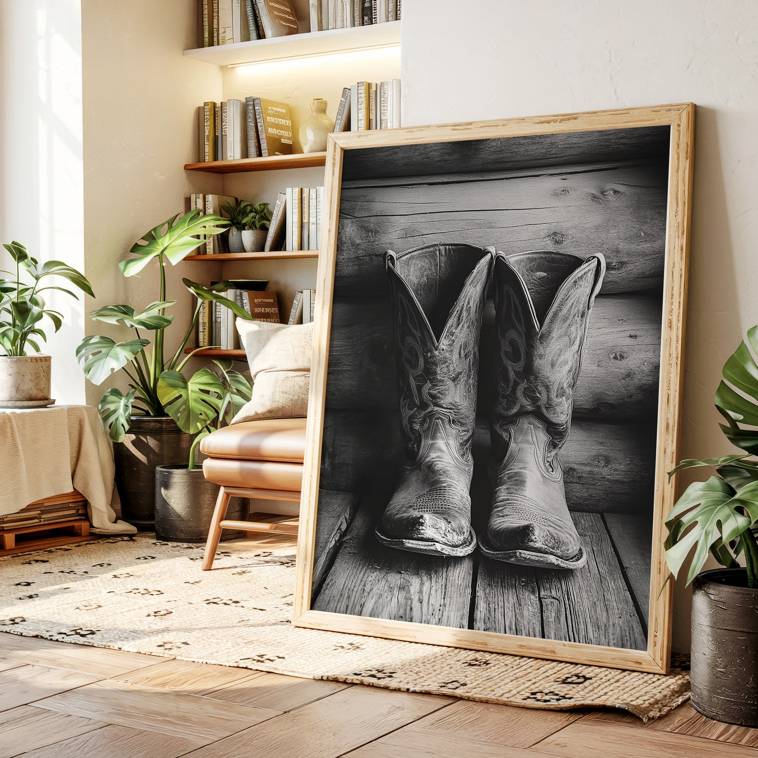 Weathered Boots and Western Roots