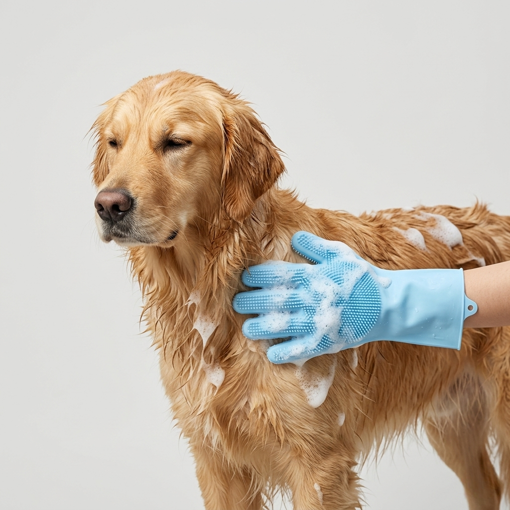 Silicone Pet Grooming Glove