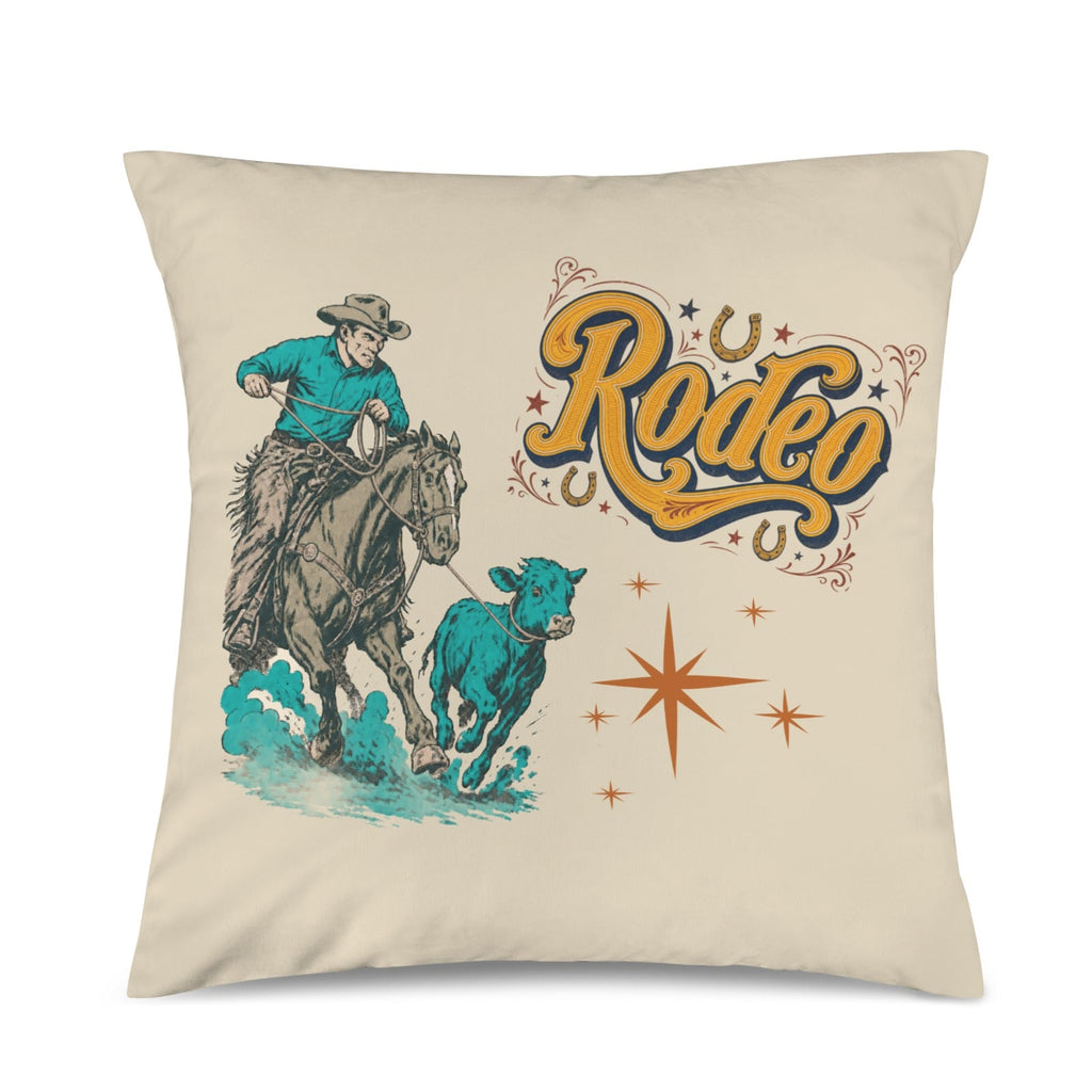 Baha Ranch The Last Roundup Throw Pillow Cover