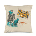 Baha Ranch The Last Roundup Throw Pillow Cover