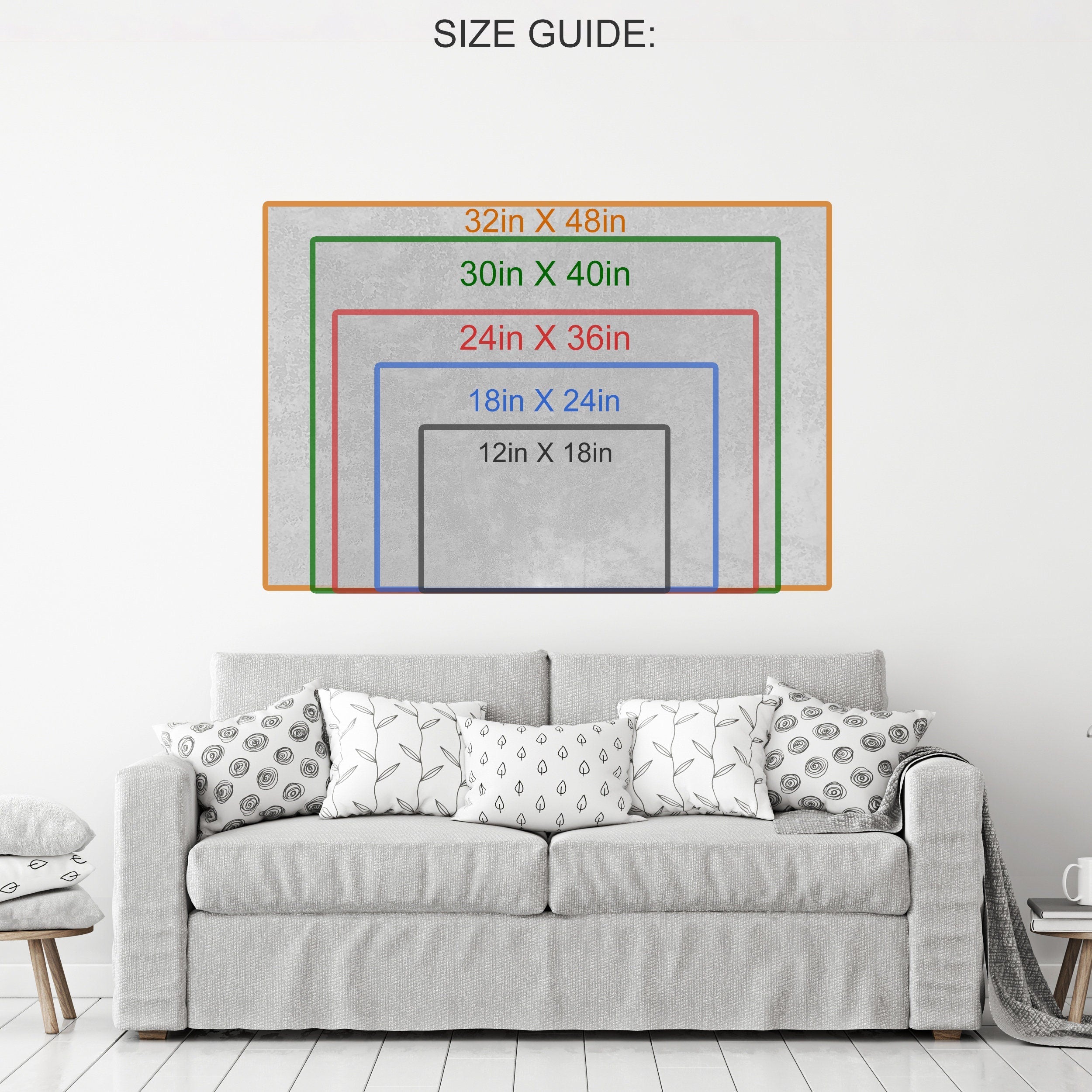 Highland Cows Canvas Wall Art