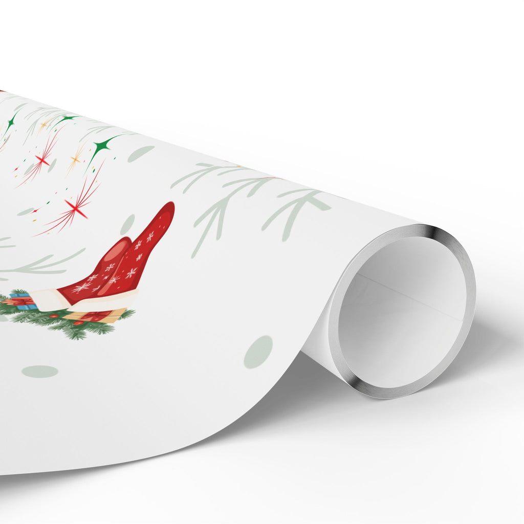 Highland Cow Christmas Wrapping Paper