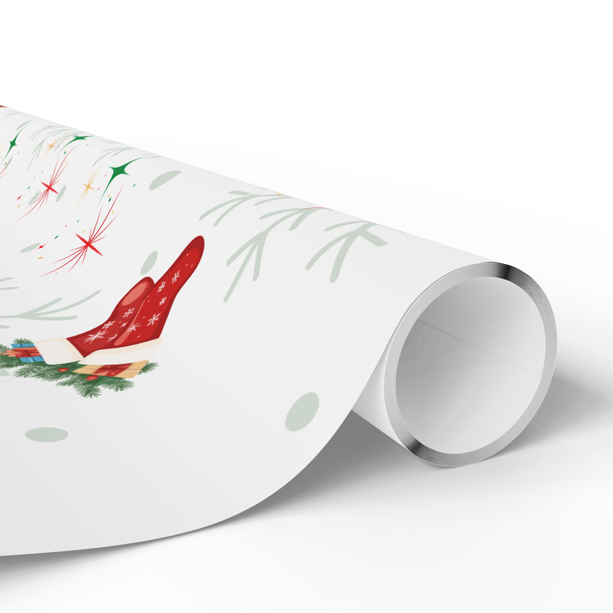Highland Cow Christmas Wrapping Paper