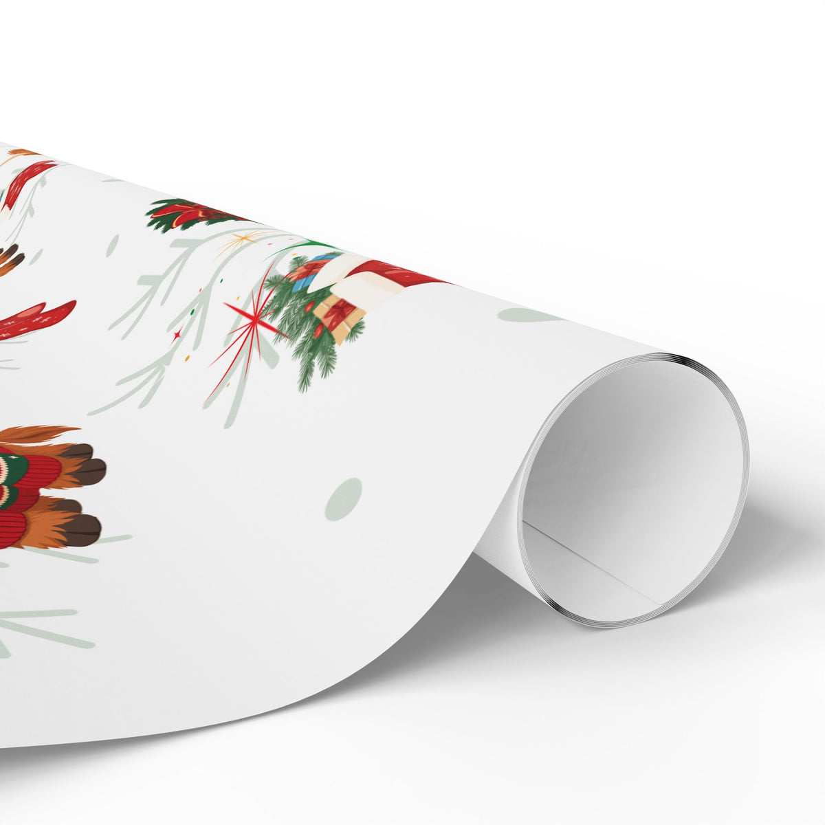 Highland Cow Christmas Wrapping Paper