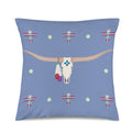 Baha Ranch Velvety Soft Southwest Longhorn Zia Pillow Cover