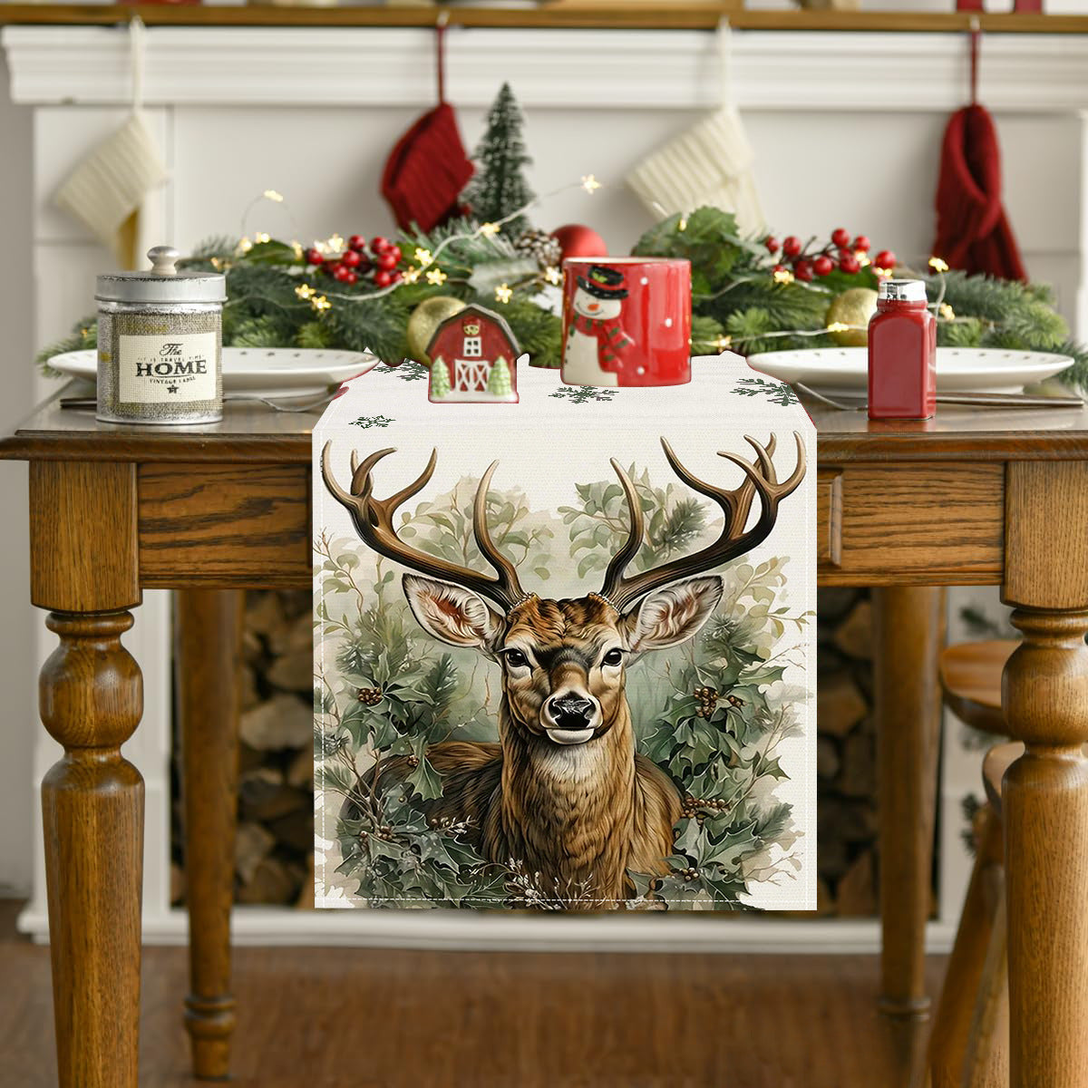 Reindeer Table Runner