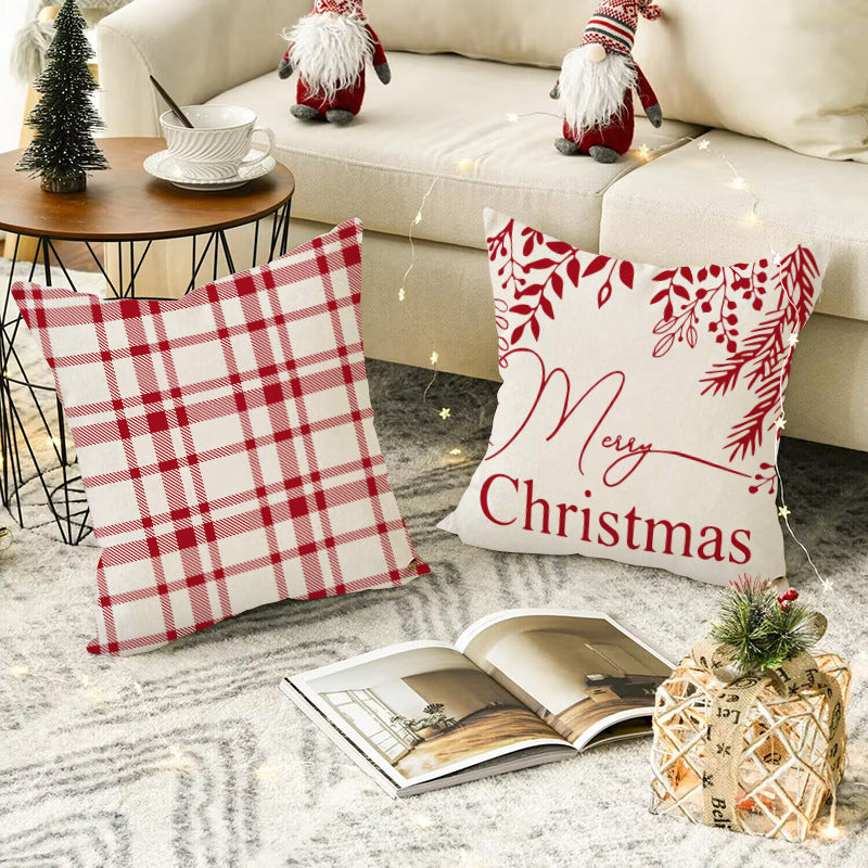 Christmas Snowflake Pillow Cover
