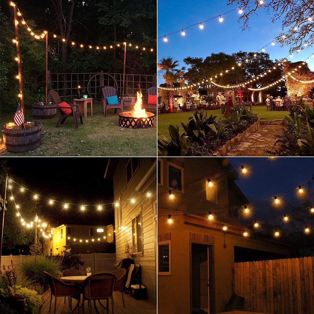 Outdoor Waterproof Camping G40 Solar String Lights