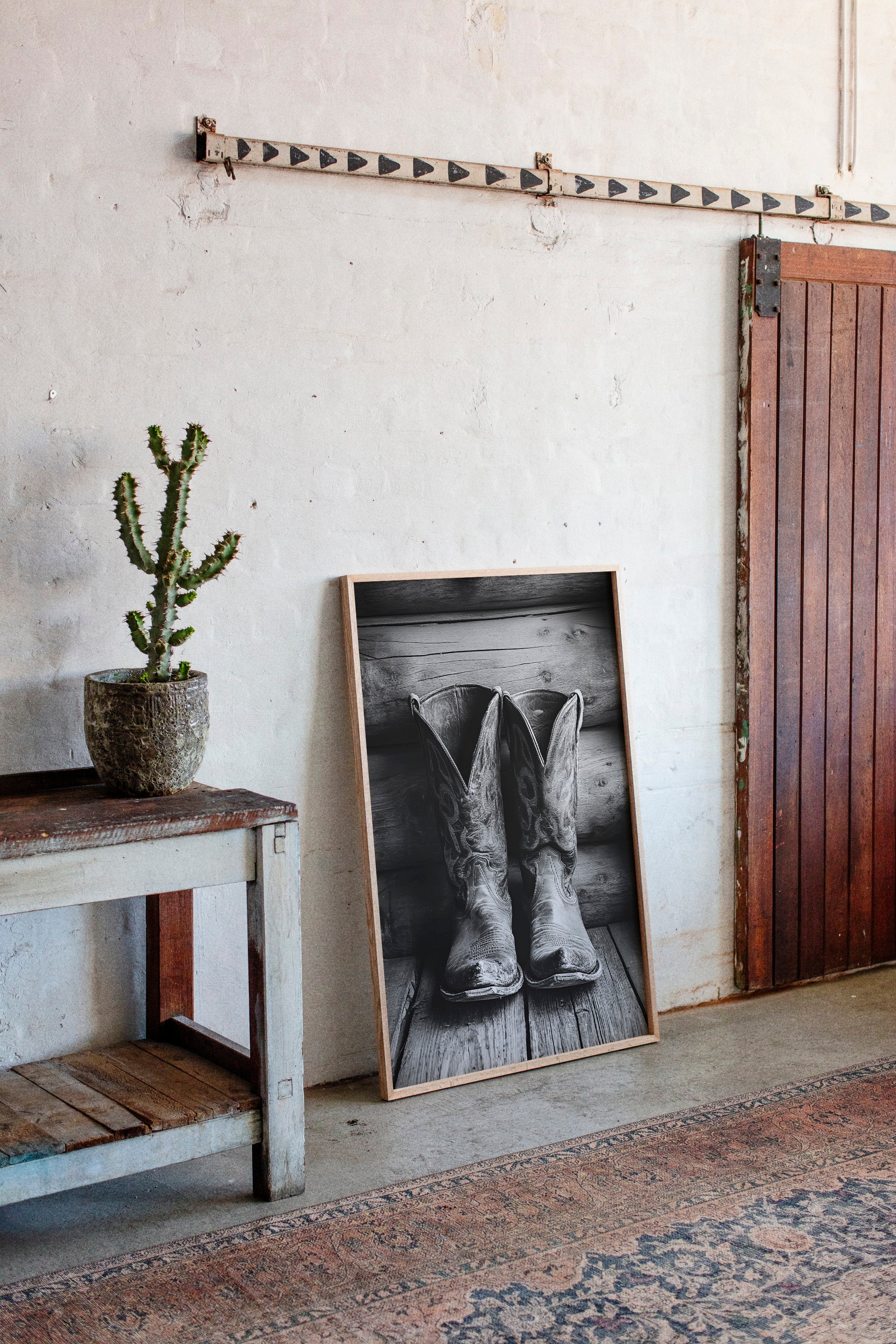 Weathered Boots and Western Roots