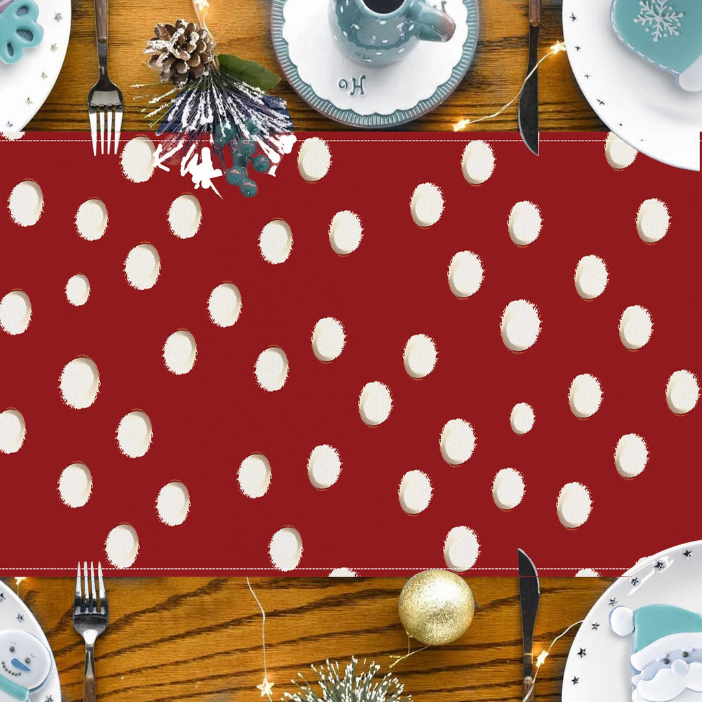Christmas Cartoon Reindeer Table Runner