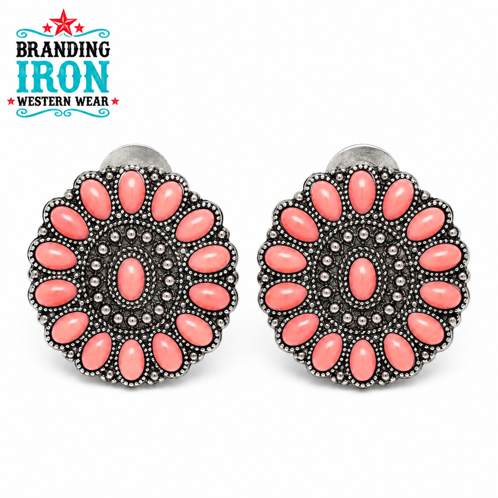 Desert Daisy Western Earrings