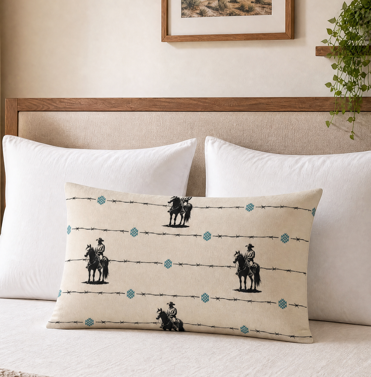 Baha Ranch Saddle Up Pillow Case