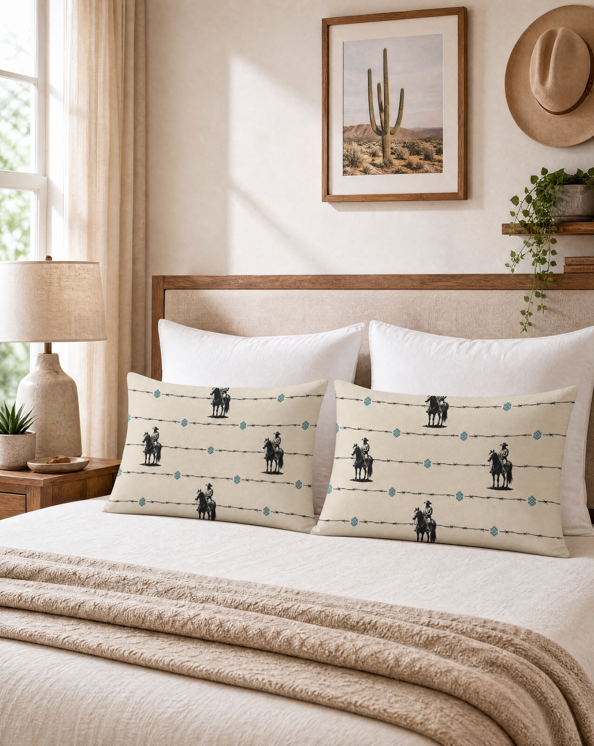 Baha Ranch Saddle Up Pillow Case