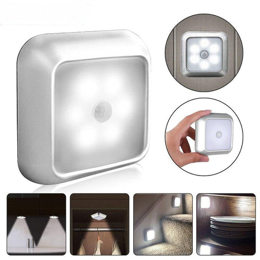 Wireless LED Pair Lamps with Motion sensor night lights lamp bedroom water closet Cabinet Corridor  Stairwell  Entrance battery lights