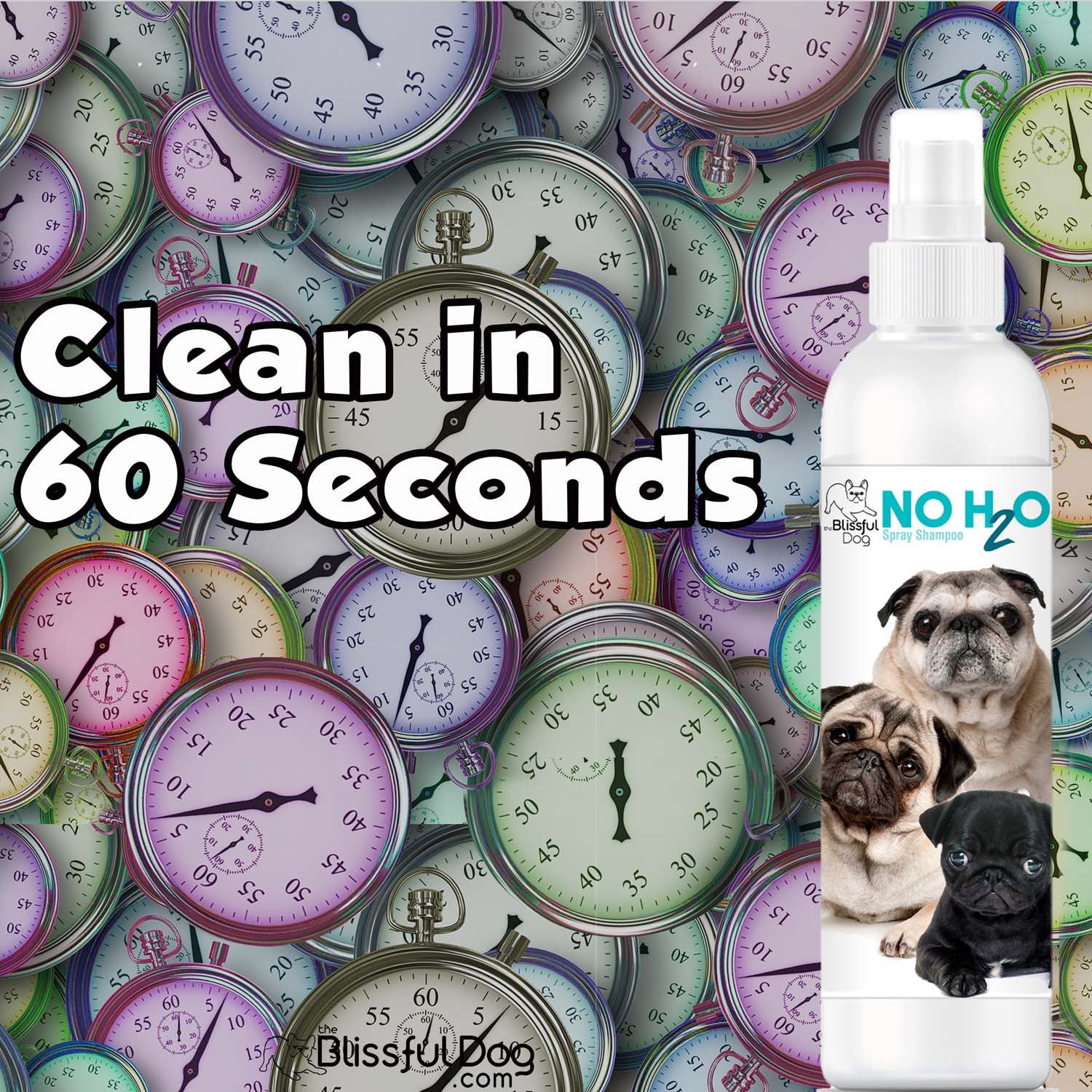 H20 Spray Pet Shampoo