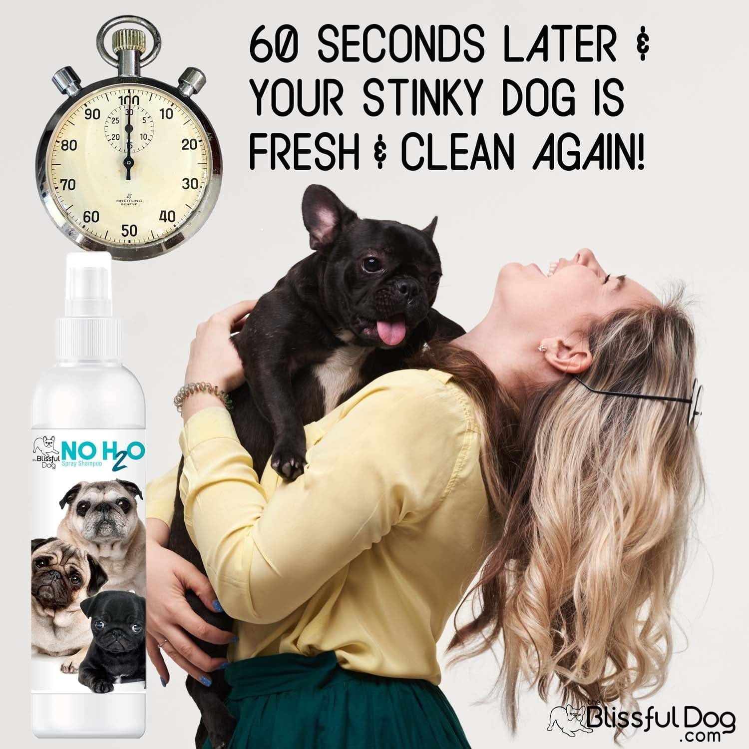 H20 Spray Pet Shampoo