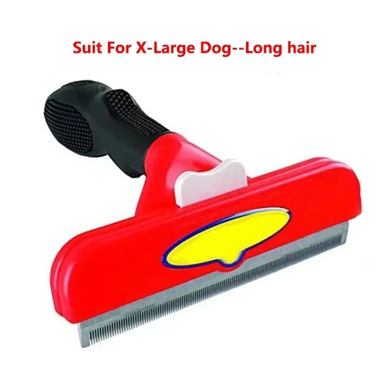 Cat & Dog Hair Removal Comb – Professional Grooming Brush for Shedding Control, Massage & Cleaning | Stainless Steel Deshedding Tool