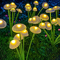 6LED Solar Jellyfish Mushroom Lights – LED Garden & Lawn Solar Plug Lights