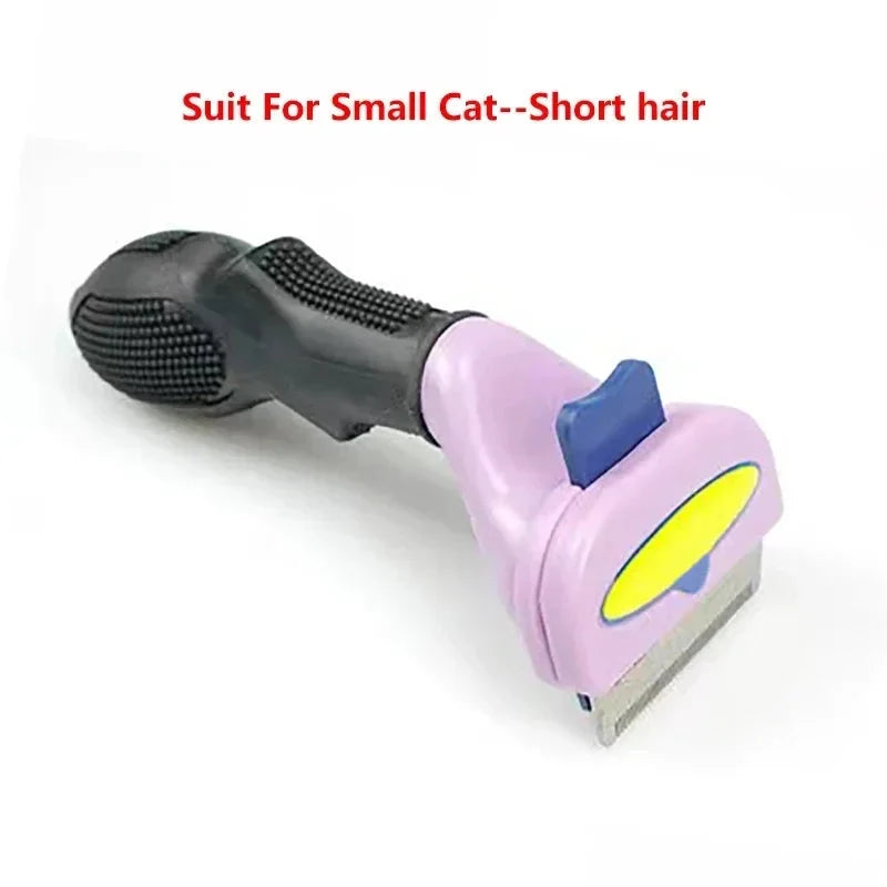 Cat & Dog Hair Removal Comb – Professional Grooming Brush for Shedding Control, Massage & Cleaning | Stainless Steel Deshedding Tool