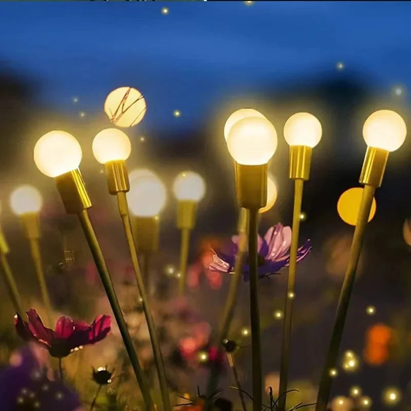 Upgraded Solar Firefly Garden Lights – Outdoor Waterproof Decorative Lights