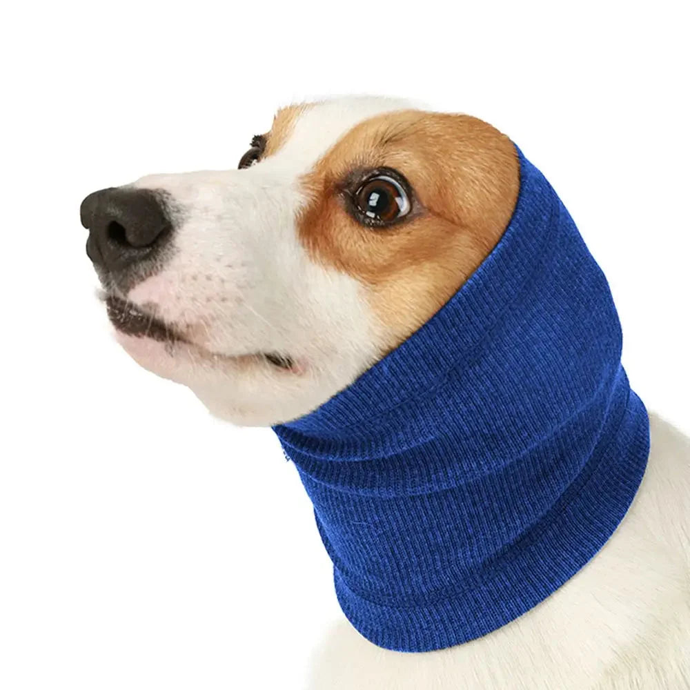 Dog Grooming Earmuffs – Soft, Warm, Noise-Proof Pet Ear Cover Hat