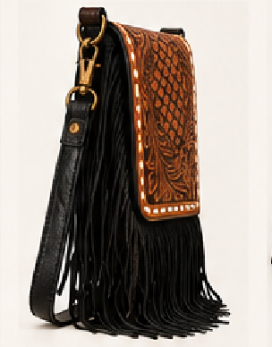 Cody Crossbody Purse | Genuine Leather Western Crossbody