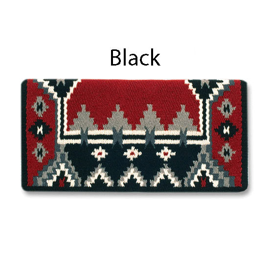 Enchanted Pines 38x34 New Zealand Wool Saddle Blanket GREY