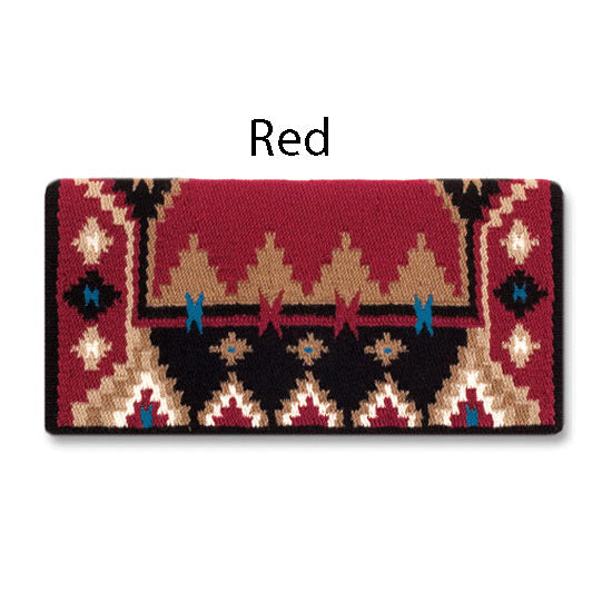Enchanted Pines 38x34 New Zealand Wool Saddle Blanket GREY