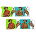 The Last Roundup Bronc Rider Body Pillow Cover