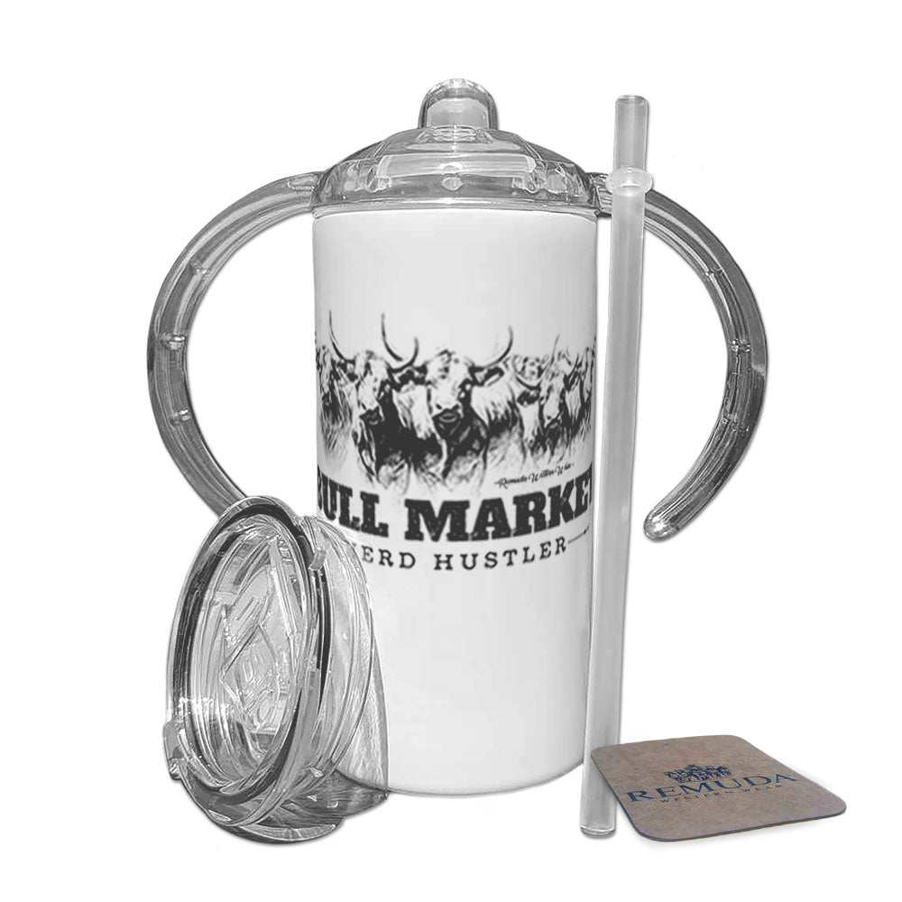 Bull Market Herd Hustler - Infant & Toddler Western Sippy Cup